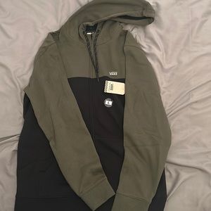 Men| Brand New Vans Full Zip Sweater